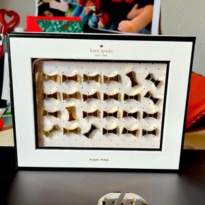 Kate spade bow push pins
